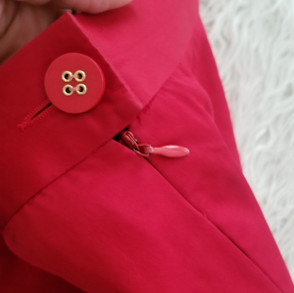 Christian Dior true red pencil skirt - Picture 7 of 8